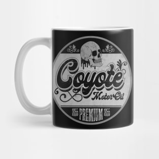 Coyote Vintage Oil BW Mug